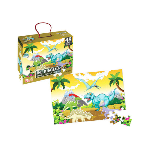 48PCS Jumbo Floor Other Toys Educational Dinosaur Puzzle Toy for Kids