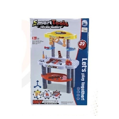 Smart Tools Deluxe Tool Set With Drill For Kids - 46 Pieces