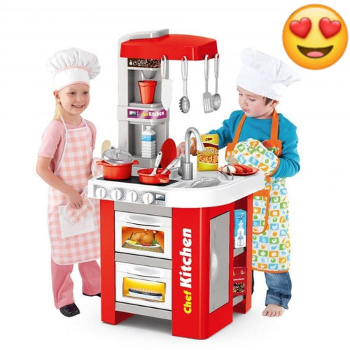 Talented Chef Kitchen Set Toy - 49 Pieces ( Run Water  )