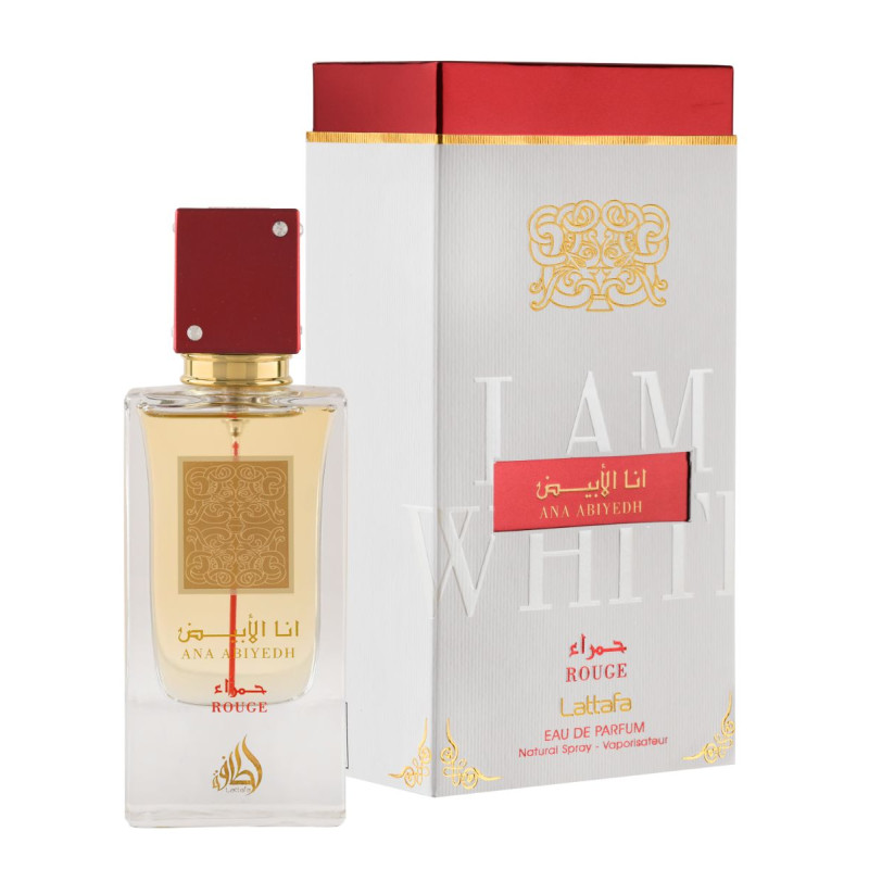 Lattafa Ana Abiyedh Rouge Unisex Eau De Perfume, 60 Ml