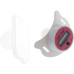 Baby pacifier with thermometer