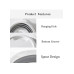 Portable Silicone Folding Bucket, Capacity:10L(GRAY) 2 PCS