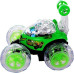 Stunt Car (Dancing Car) with 3D Light and Music (360 Degree Run and Jump) Remote Control Car B10 360 Degrees Rotating Front Axle Spinning Wheels Stunt Car ( السيارة المجنونة )