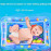 Water Mat Inflatable Baby Water Play mat for 3 6 9 Months Newborn Girl & Boy Early Activity Center (فرشة العاب مائيه)