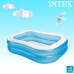 Intex 57180 Rectangular Swimming Pool, White Blue, 203 x 152 x 48 cm, I3.5 l