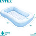 Rectangular Baby Pool With Soft Inflatable Floor 166*100*25 Cm