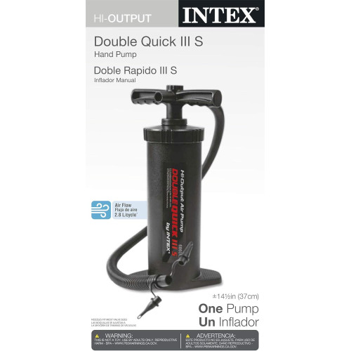 Intex Double Quick III S Hi-Output Air Pump 37 cm