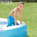 Intex 57180 Rectangular Swimming Pool, White Blue, 203 x 152 x 48 cm, I3.5 l