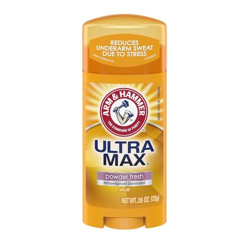 ARM & HAMMER ULTRAMAX Anti-Perspirant Deodorant Solid Unscented 2.60 oz (73g)