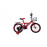 16 Inch.Steel Bmx Bike, Red,Ready To Ride 100% Assembled.