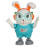 Electric Dancing Doll Music Lighting Swing Rabbit Toy