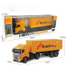 Semi Truck and Trailer with Lights, 22" Remote Control Kids Big Transport Carrier Vehicle, 2.4Ghz Tractor Trailer Trucks for Boys Girls Children